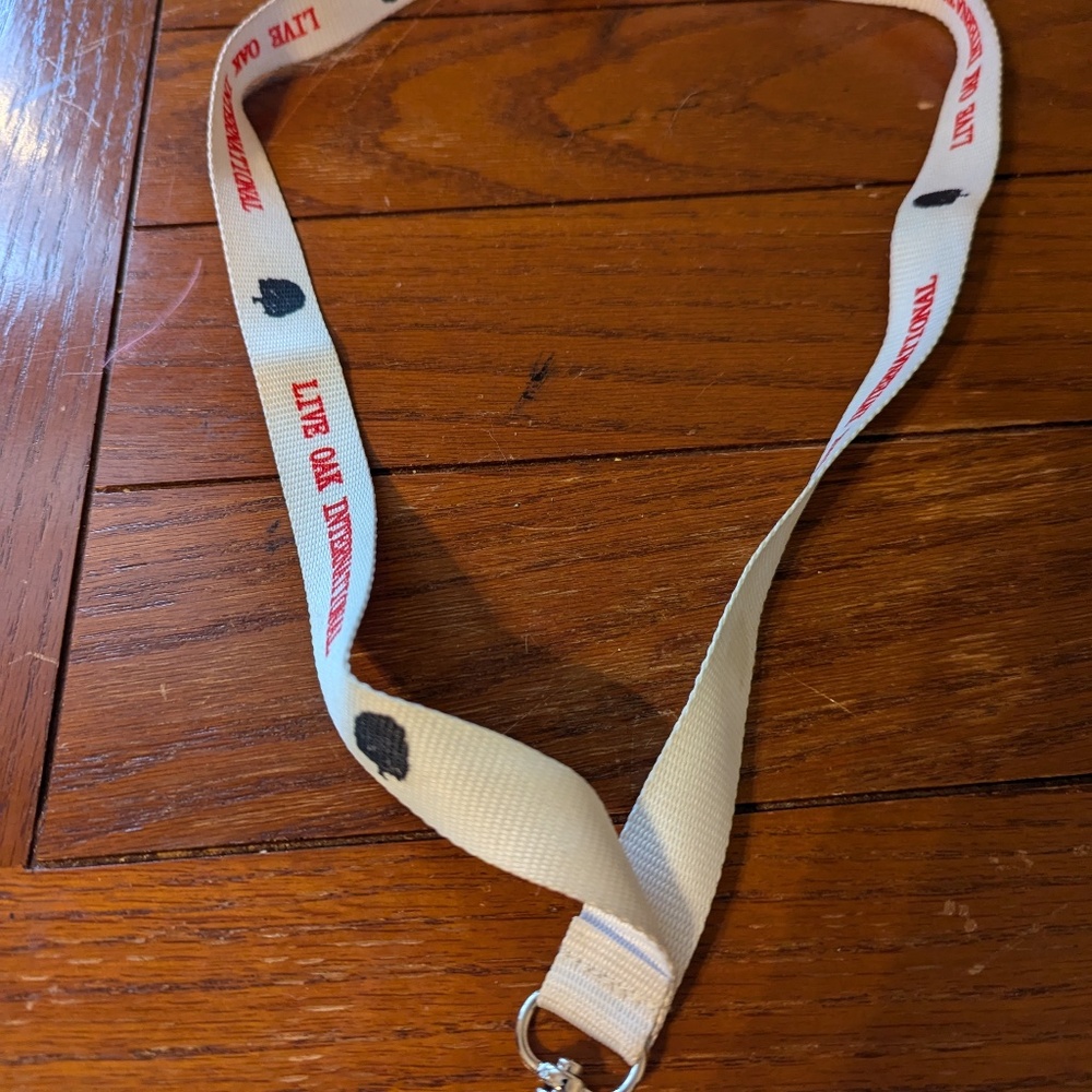 Live Oak International White Lanyard Horse Show Competition Ocala Florida